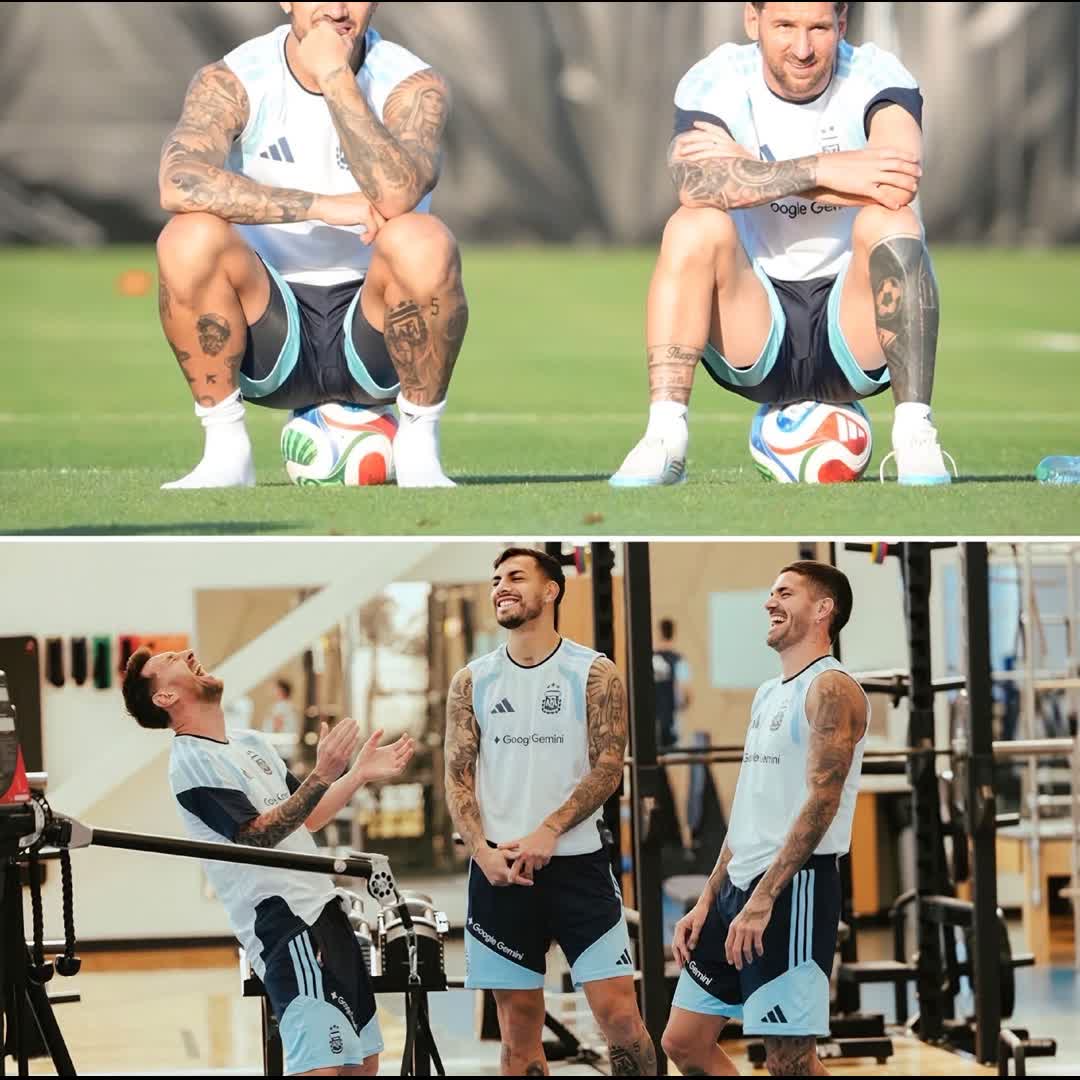 Post by Murphy Koko: 🚨𝐍𝐄𝐖: Lionel Messi enjoying the World Cup preparations! 🇦🇷🤩 Messi in his 2nd training session with Argentina...