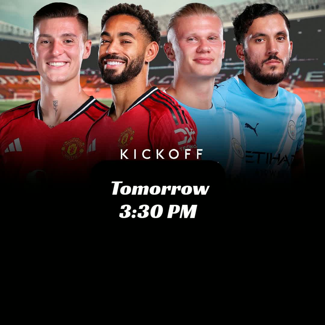 Post by Premier League News: Manchester united vs Manchester city tomorrow 3:30pm