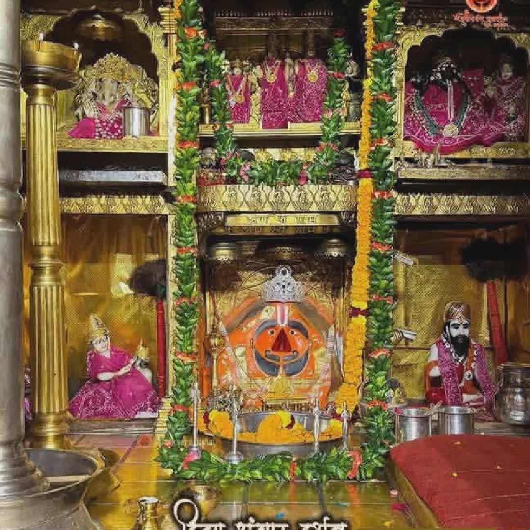Post by Narendra Charan: 🙏🌹*Jai Shree Salasar Bala ji 🌹🙏 *श्री सालासर बालाजी जी आरती शृंगार दर्शन* *24-11-2025 कण-कण में राम #salasar...
