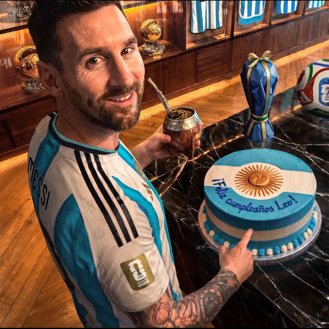 Post by 𝐁𝐥𝐞𝐱𝐞𝐝 𝐒𝐩𝐨𝐫𝐭: Happy birthday to the father of football ⚽️👑✨🐐 #buzzer #viral #fyp #sports #Daily #football #buzzer_fan_official...