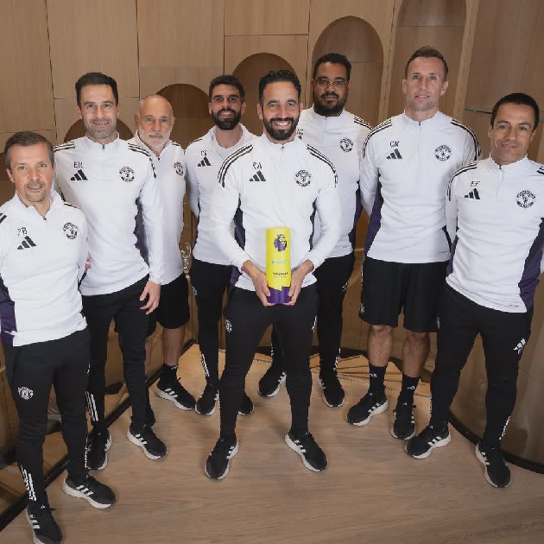 Post by Michael Okoh: 🚨 𝗕𝗥𝗘𝗔𝗞𝗜𝗡𝗚: Ruben Amorim has won the Premier League manager of the month for October. 🗣️ Amorim: "The...