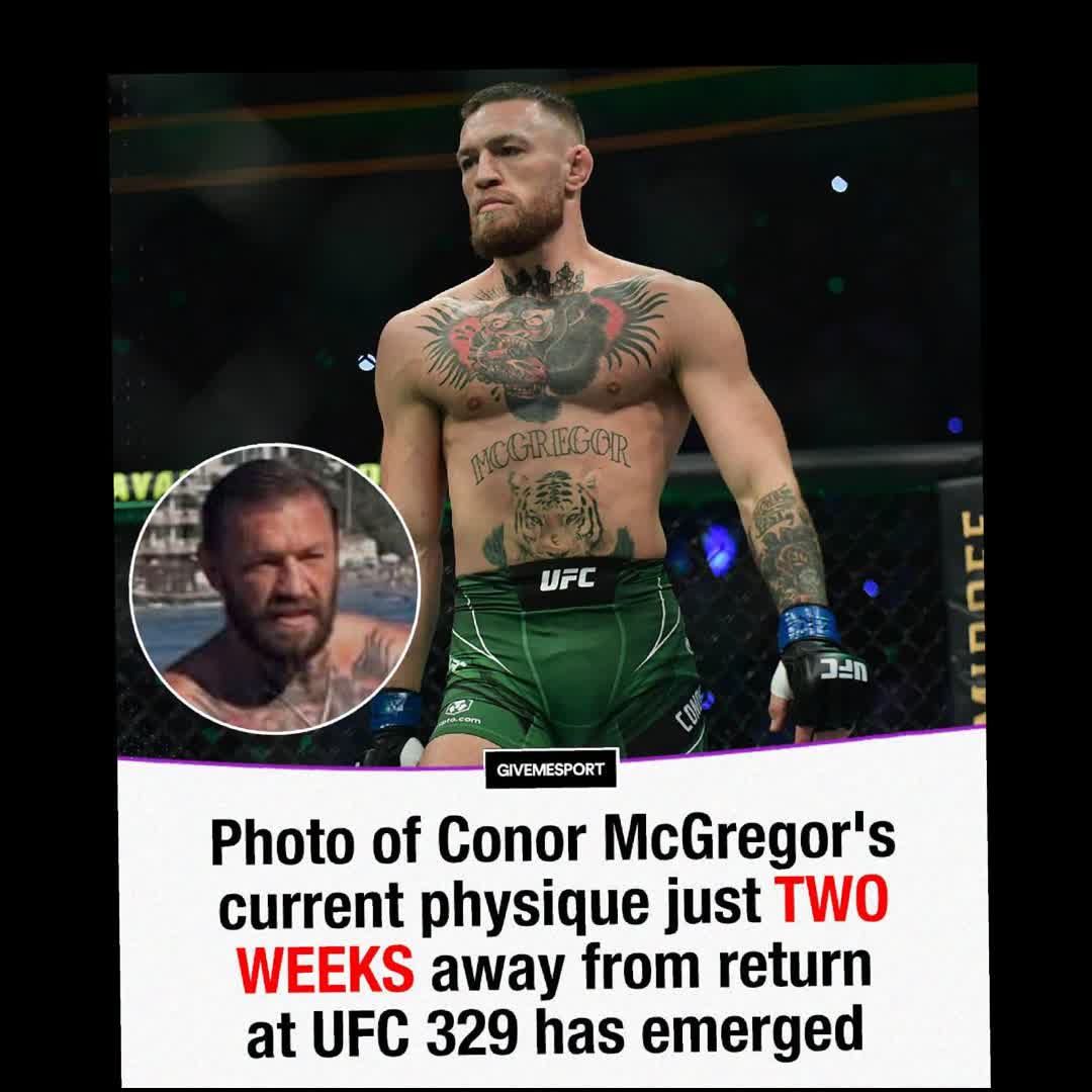 Post by KING UFC: McGregor was recently snapped on the beach & his condition has got UFC fans talking... 👀🤔 #ufc #buzzer #viral #fyp...