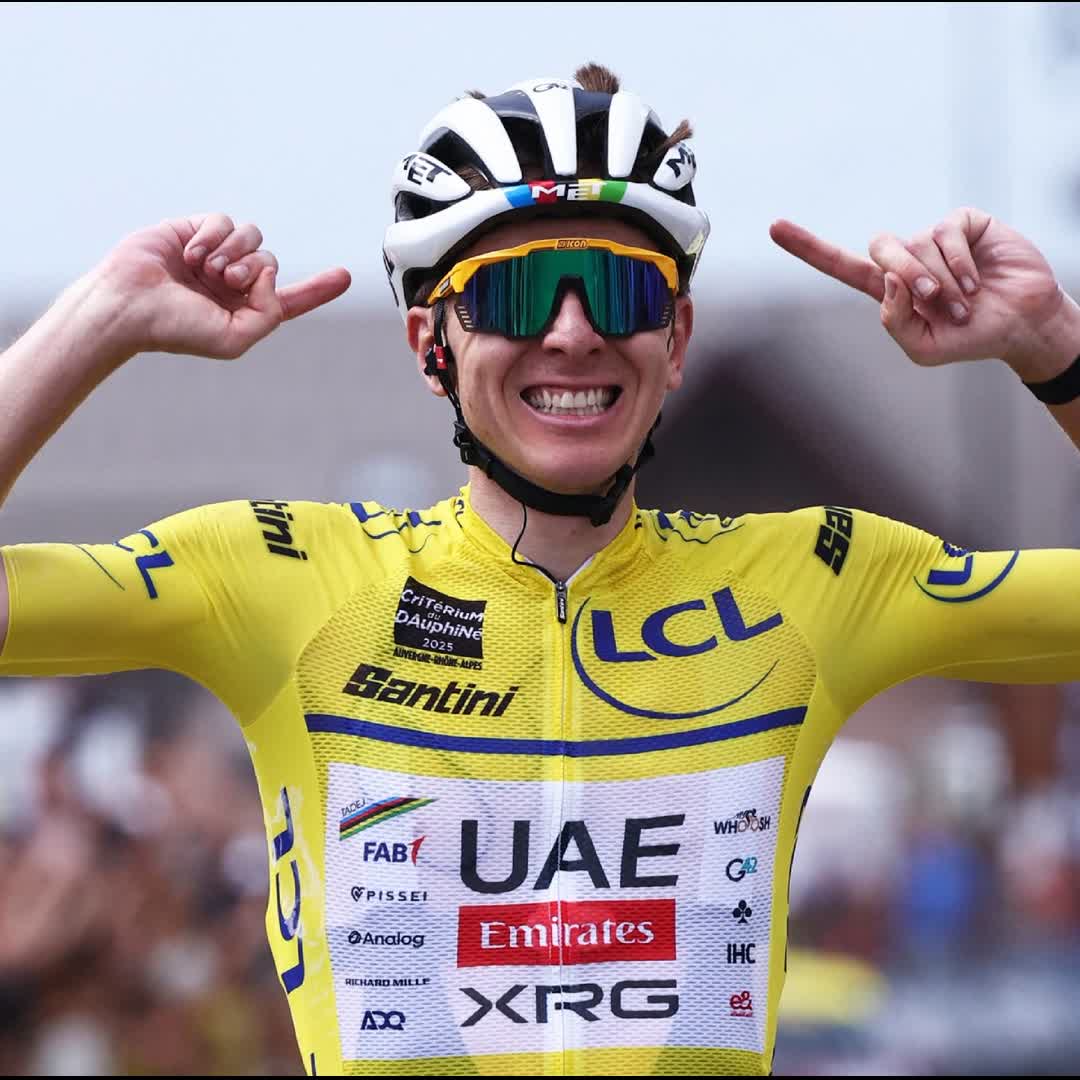 Post by Rok Planinsek: Tadej Pogačar yelow jearsy on Tour de France... Who will win this year? ⛹️🤸🚲🚲💪🤩👊 #buzzer #viral #fyp #sports...