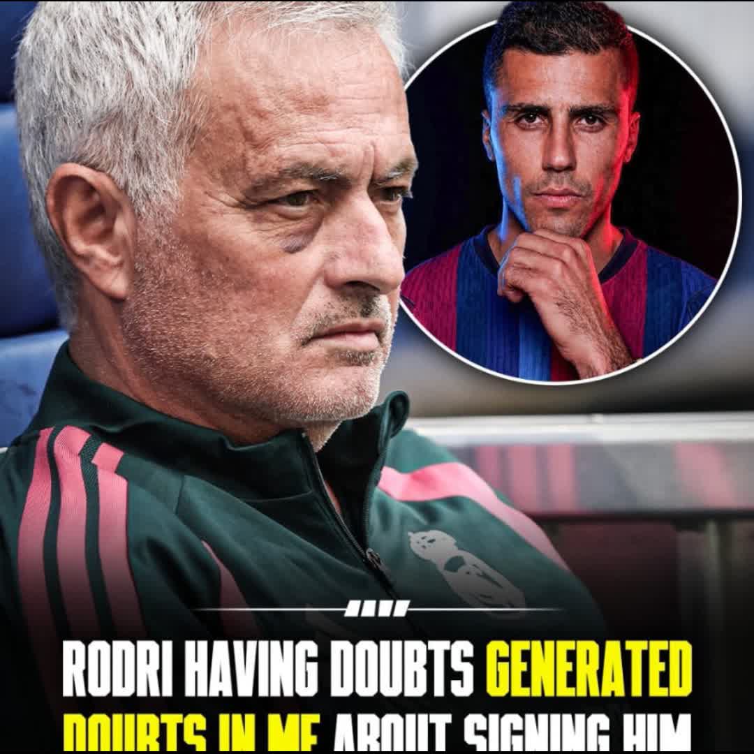 Post by Teniola Adeosun: 🚨💣 José Mourinho: “Rodri is an extraordinary player, but Real Madrid is a DIFFERENT DIMENSION”. “His doubts...