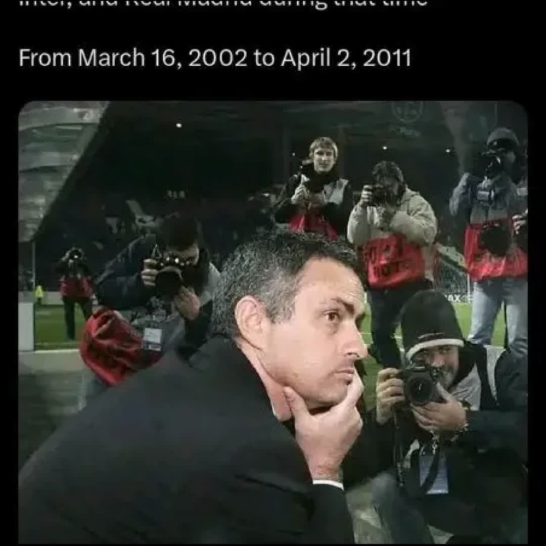 Post by Obedience Ighile: FOOTBALL UPDATES. 25TH MAY 2026. JOSE MOURINHO'S HIGHLIGHT. Did He Ever Lose A Home Match In 9 Years? Tell Me In The...