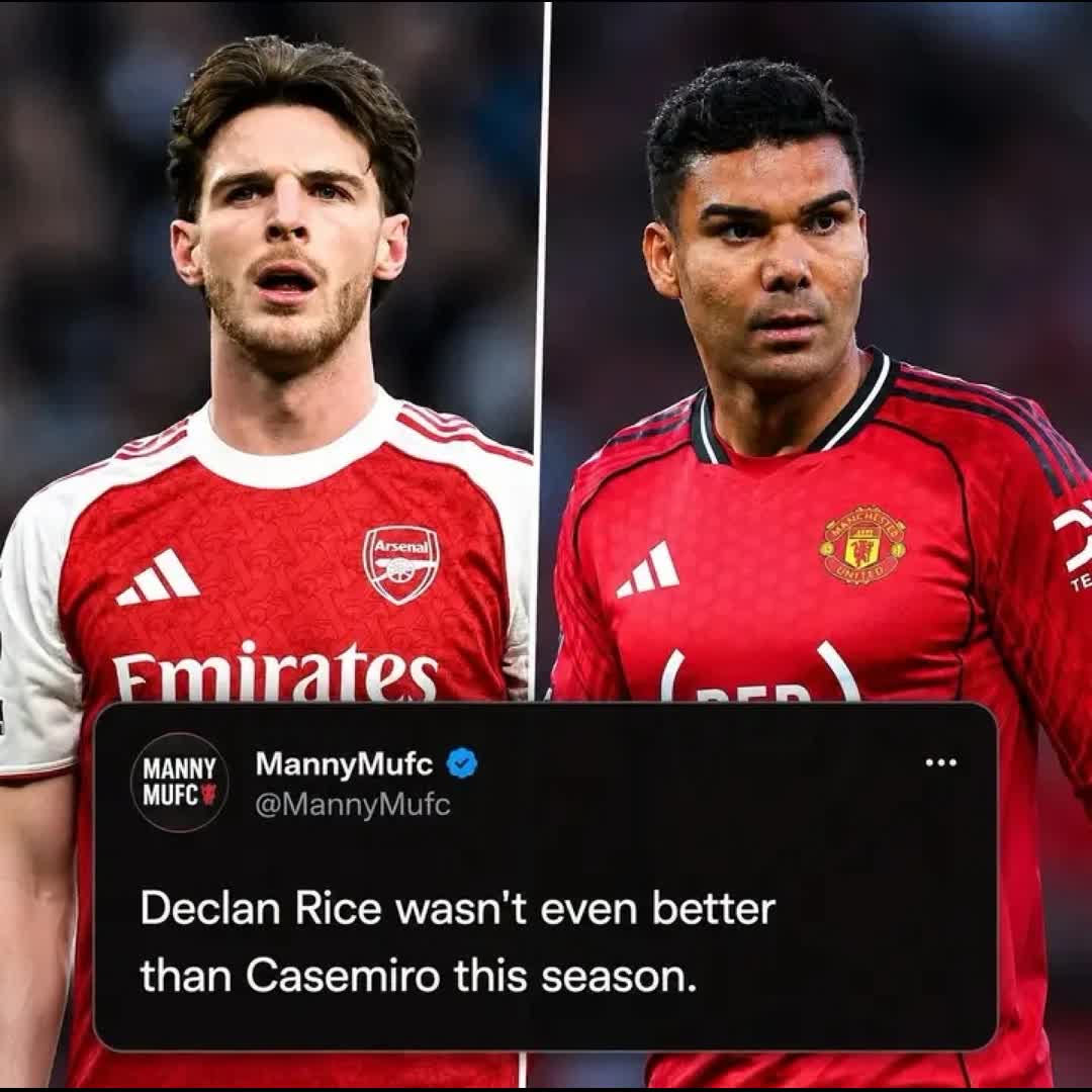 Post by Obedience Ighile: FOOTBALL UPDATES. 7TH JUNE 2026. DECLAN RICE'S HIGHLIGHTS. Do You Think Casemiro Had Been Better Than Declan Rice...