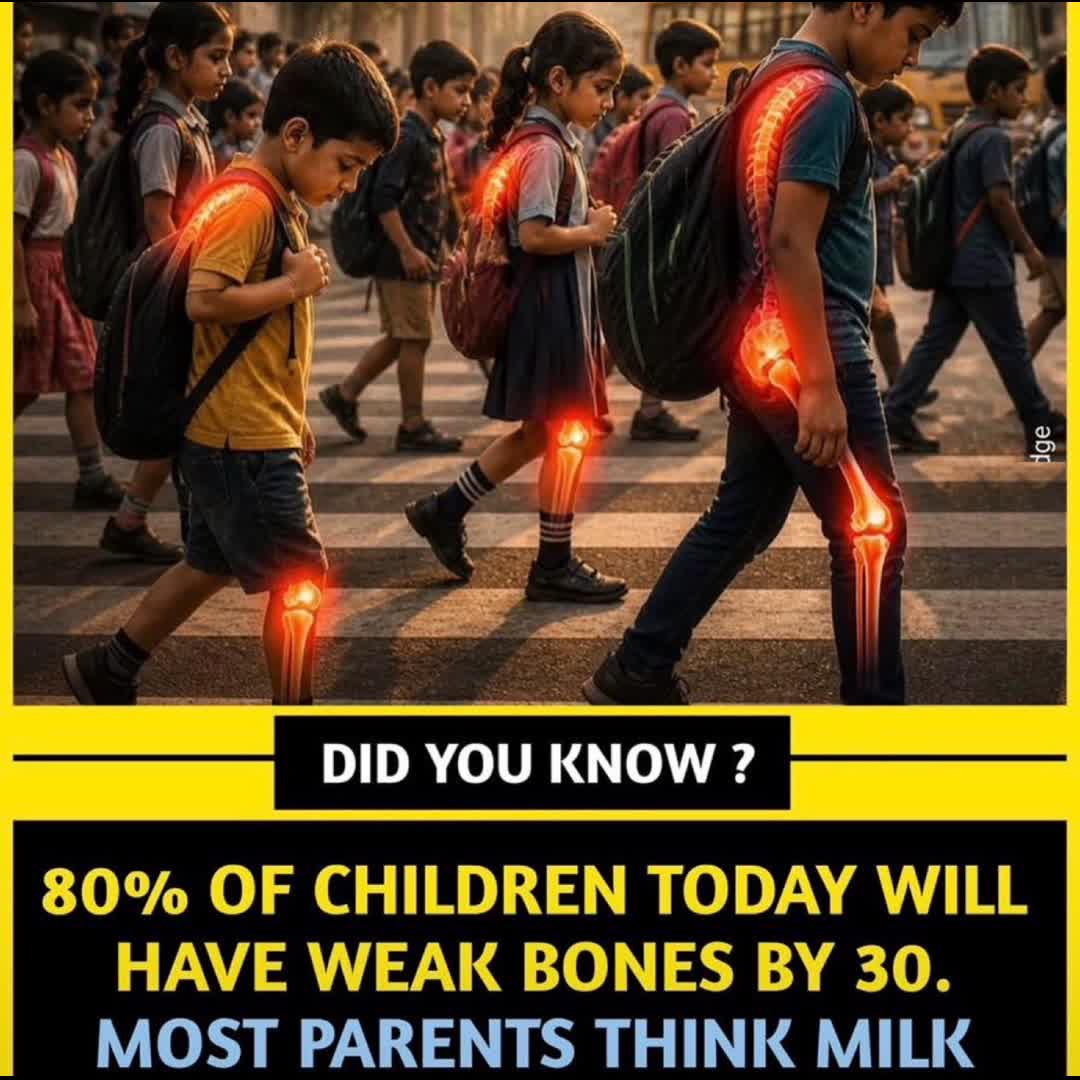 Post by Muiz Adebayo: This doesn't start at 50. It starts in childhood. Peak bone mass is built before the age of 25. After that, you're...
