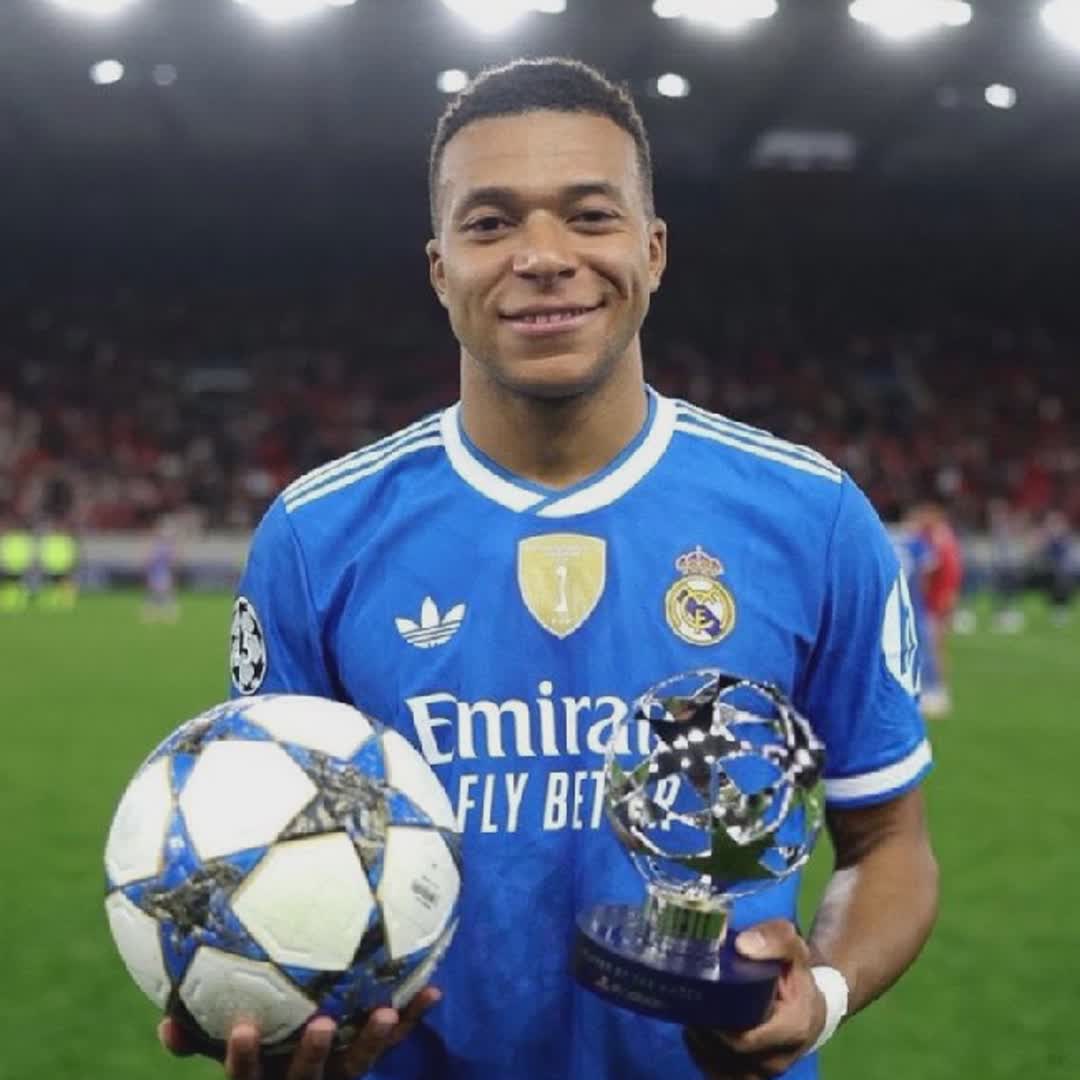 Post by Tejiri becky Otite: *🚨 𝗢𝗙𝗙𝗜𝗖𝗜𝗔𝗟: Kylian Mbappé has been named as the UCL Player of the Week.* @kjeanette546 @sportsgird...