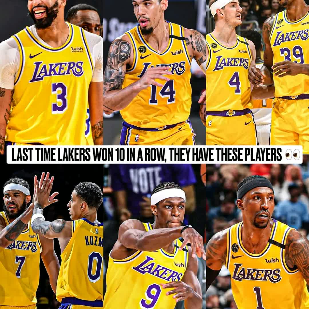 Post by Gyang Sylvanus: The Lakers ALMOST had a 10-game win streak… but the Pistons had other plans 😳🚫 But if you’re looking for the last...