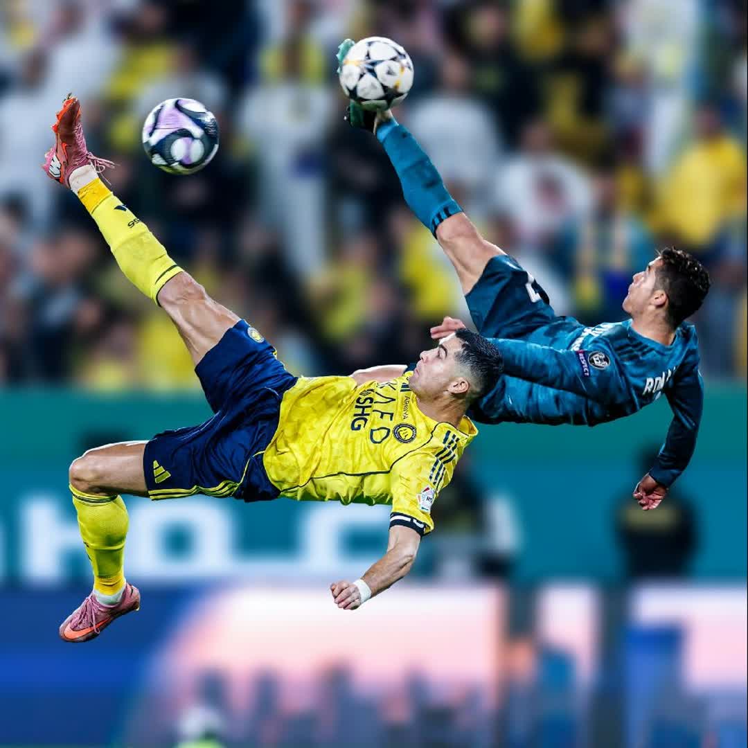 Post by Football Plug: 𝐓𝐇𝐄 𝐁𝐈𝐂𝐘𝐂𝐋𝐄 𝐊𝐈𝐂𝐊 𝐊𝐈𝐍𝐆 🚲👑 Cristiano Ronaldo stunned the world with 𝒕𝒉𝒂𝒕 iconic bicycle kick...