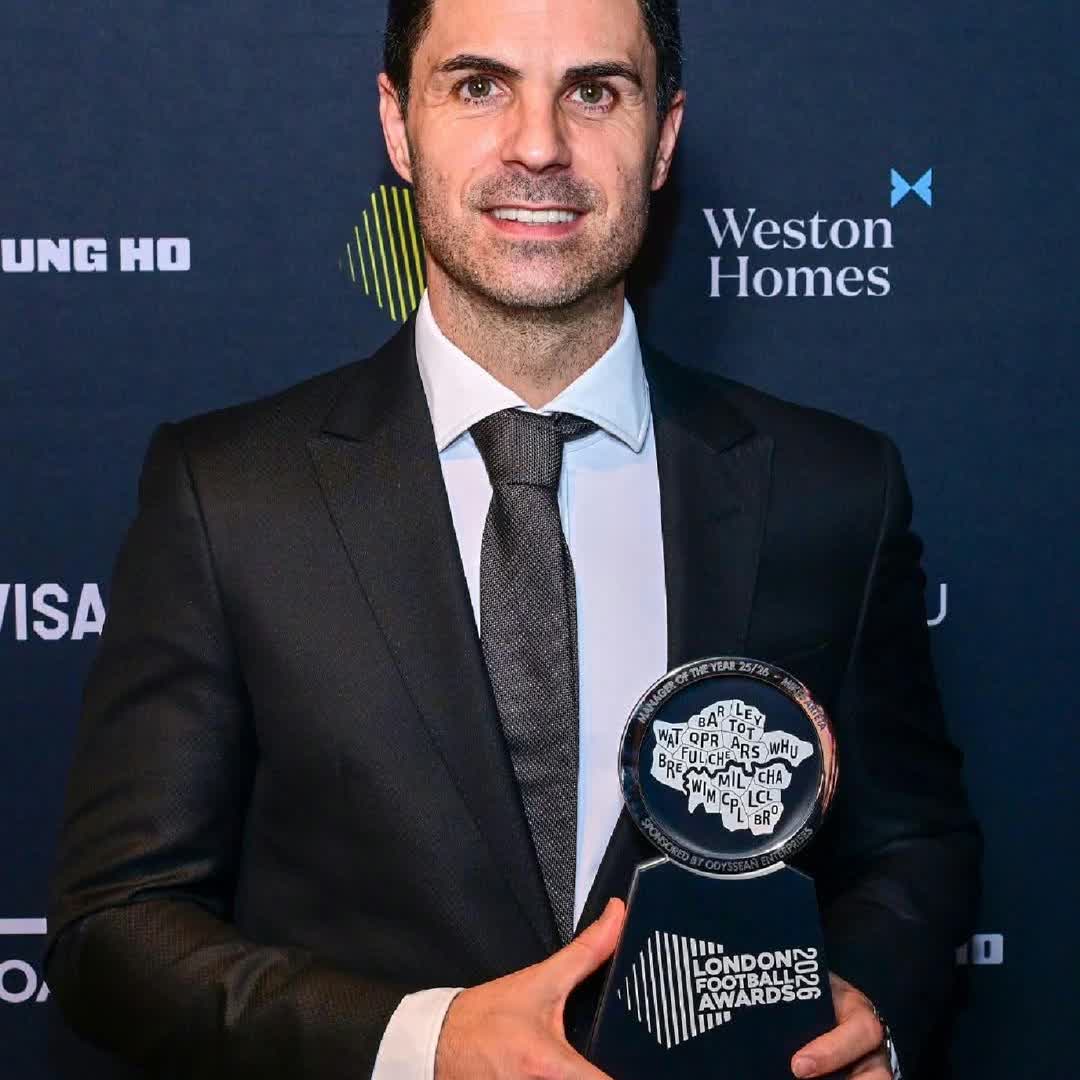 Post by Mulualem Mekuriaw: Mikel Arteta named Manager of the Year at the London Football Awards 🏆🥇 @birukbaytalel @ethioarsenalzena...