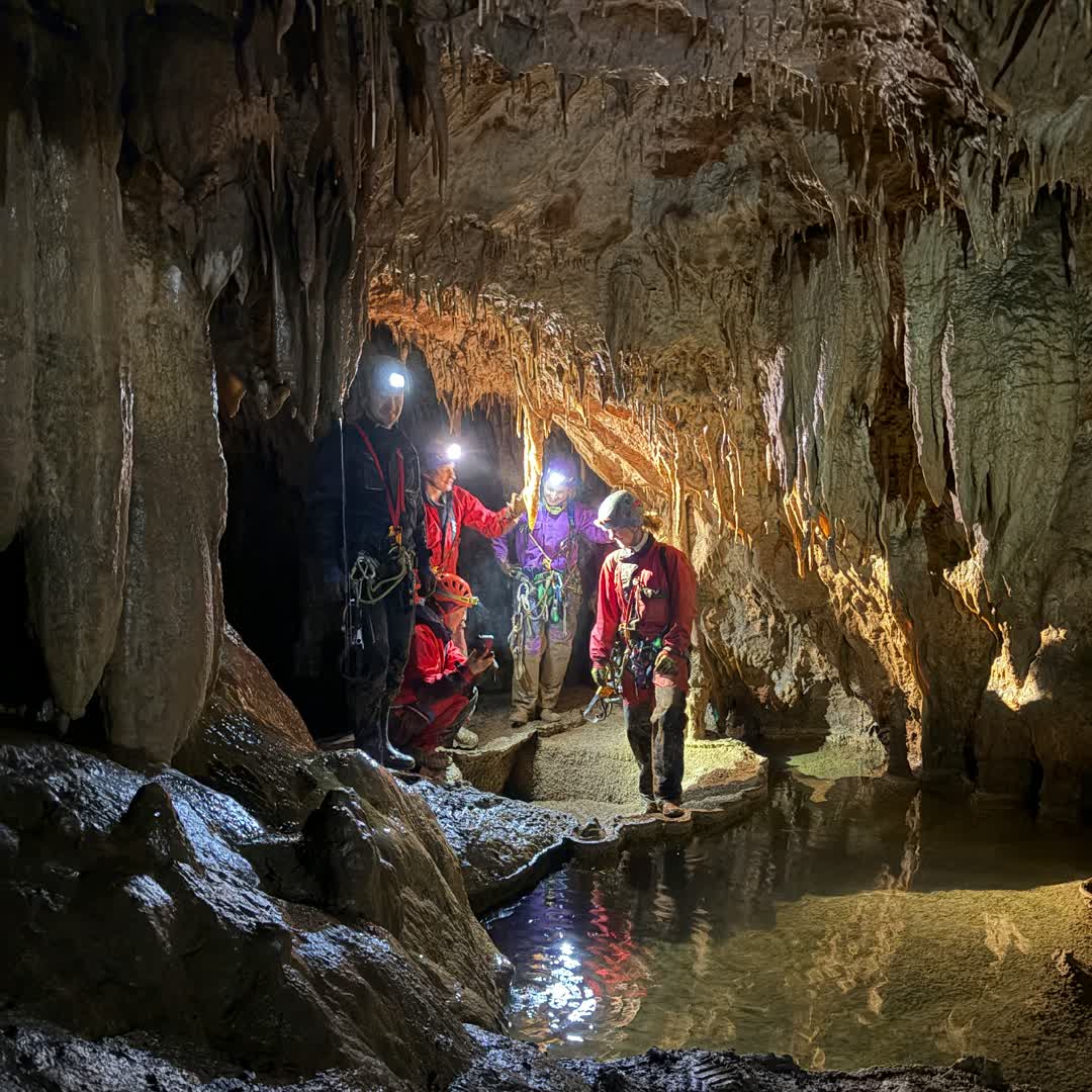 Post by Krešo Novak: Cave Jankonka exploring