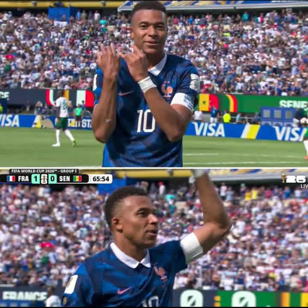 Post by Sport Sailor: My Boy Kylian Mbappé has dropped a banger! 2 fantastic 😍 goals...! The second one is absolutely breathtaking 💕💯...
