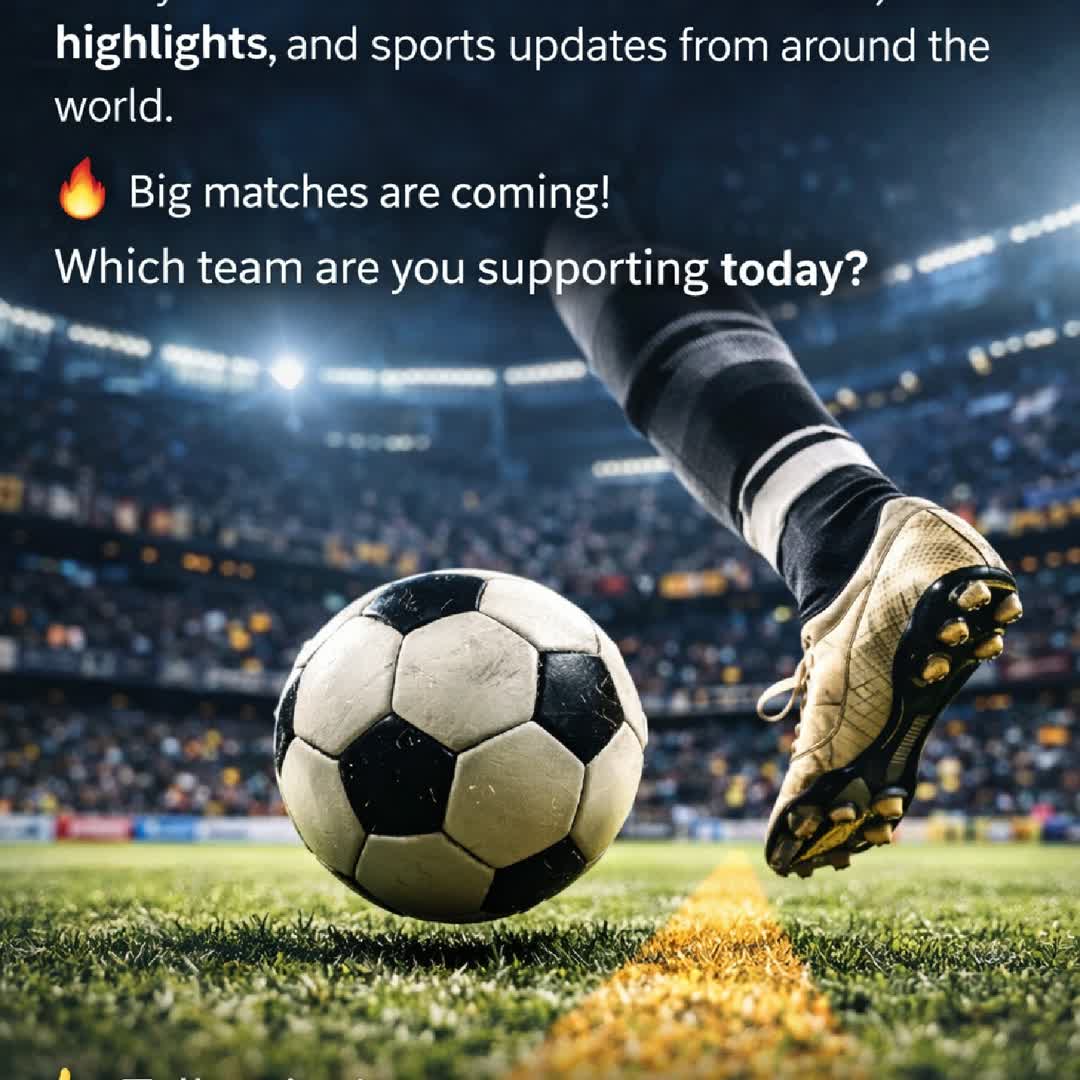 Post by Alex Sport_ friends: ⚽ Latest Football News & Updates! Welcome to Alex Sport_Friends. Here you will find the latest football news, match...
