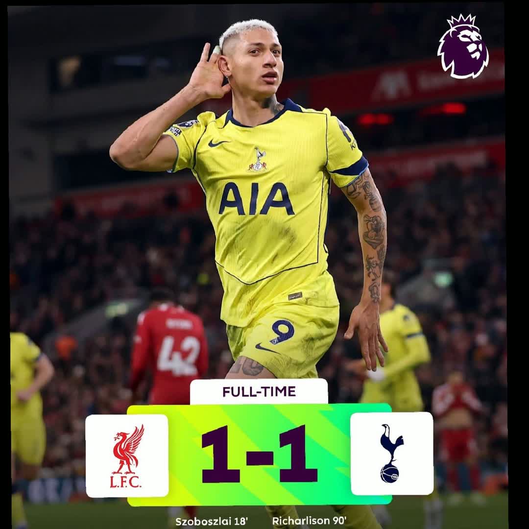 Post by Alex Sport_ friends: Richarlison scores late pick up a massive point at Annfield @abdunasirmikael @vamos7777777 @aboubakerchoucha...
