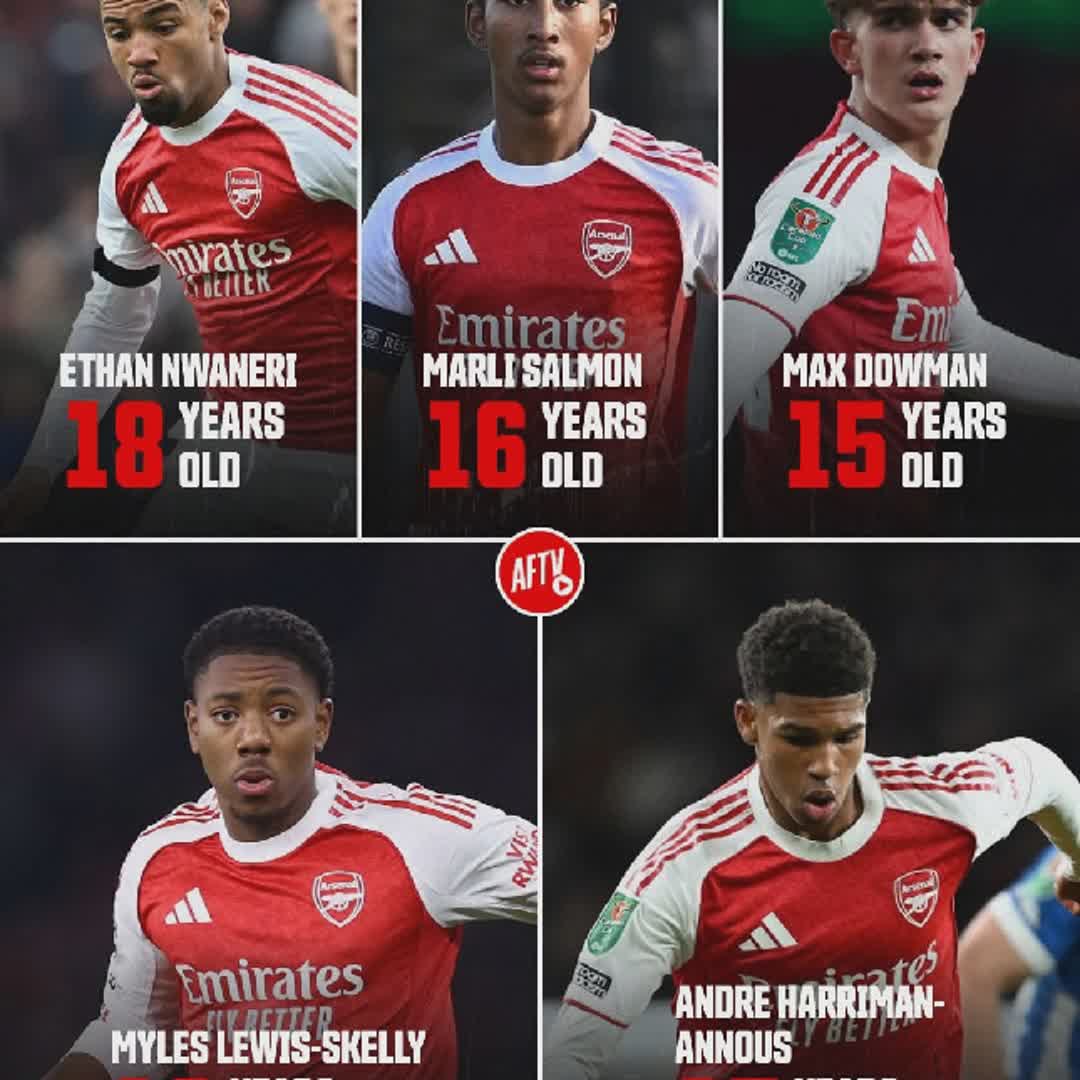 Post by Arsenal & other News: The young generation of arsenal 🥶😎