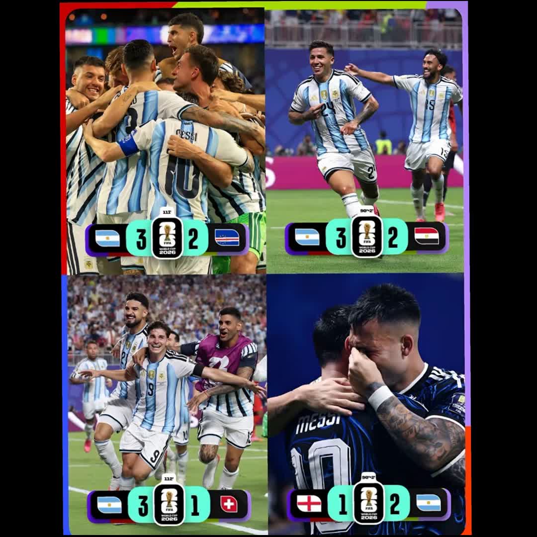 Post by SD JOY: Four match-winning goals after the 90th minute in the knockout rounds. 🇦🇷 #viral #fyp #sports #Daily #football...