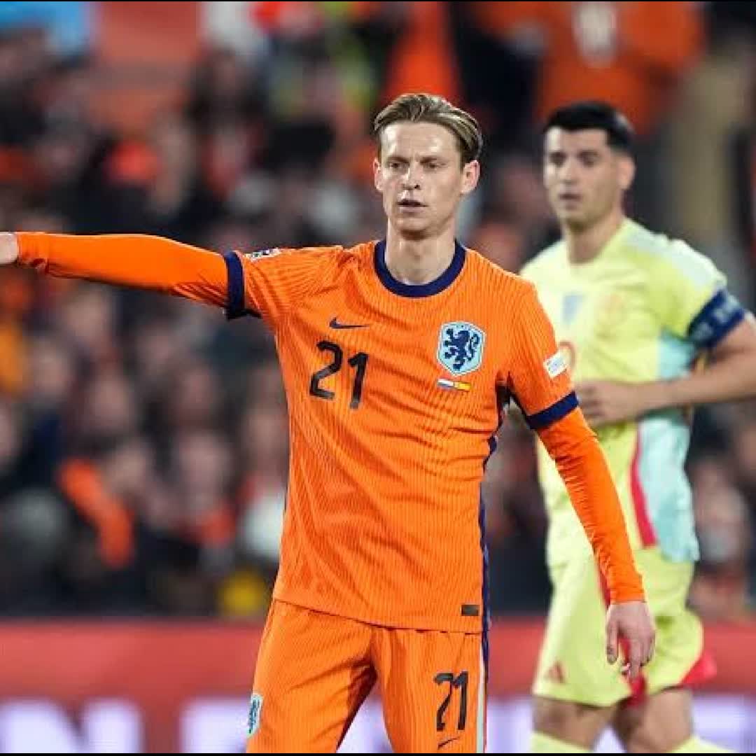 Post by SD JOY: Frenkie de Jong is a key figure and the main engine of the Netherlands national football team, known as Oranje.The...