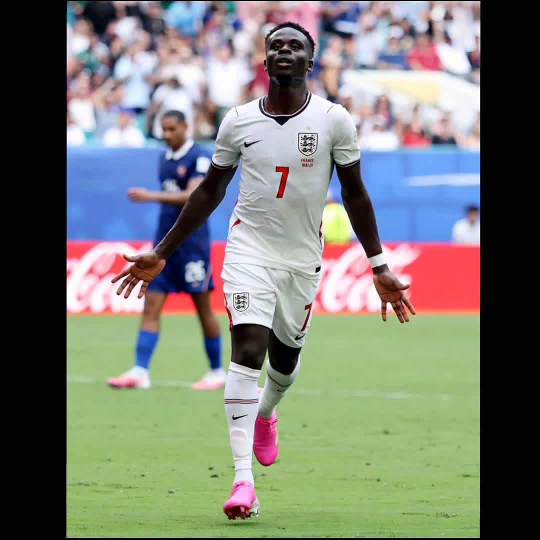 Post by SD JOY: Bukayo Saka gets a brace! ✌️ #viral #fyp #sports #Daily #football #soccer #trending #Game #foryou #viralreels...