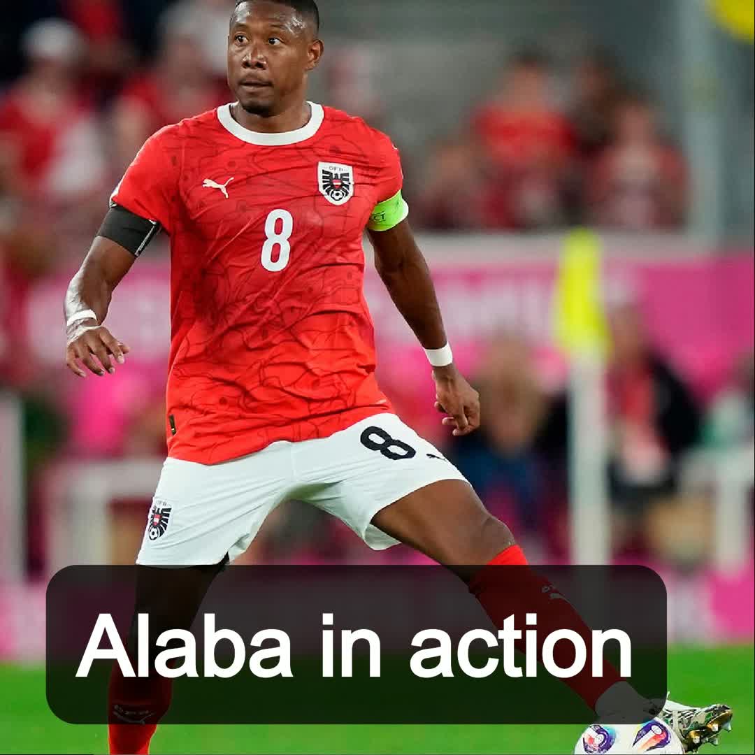 Post by Ridwan Mikail muhammed: Alaba in action