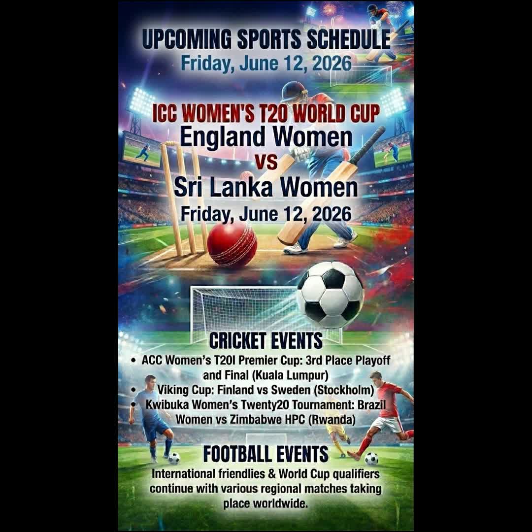 Post by Gurucharan Vijayakumar: Do not miss it !! Happy sporting !!
