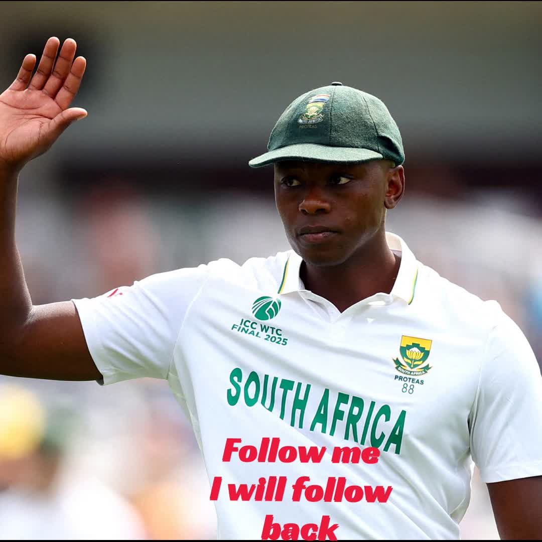 Post by Rezaul Karim: Recovering Rabada named in S Africa’s preliminary squad for first Australia Test. @audoh248 @stormx1...