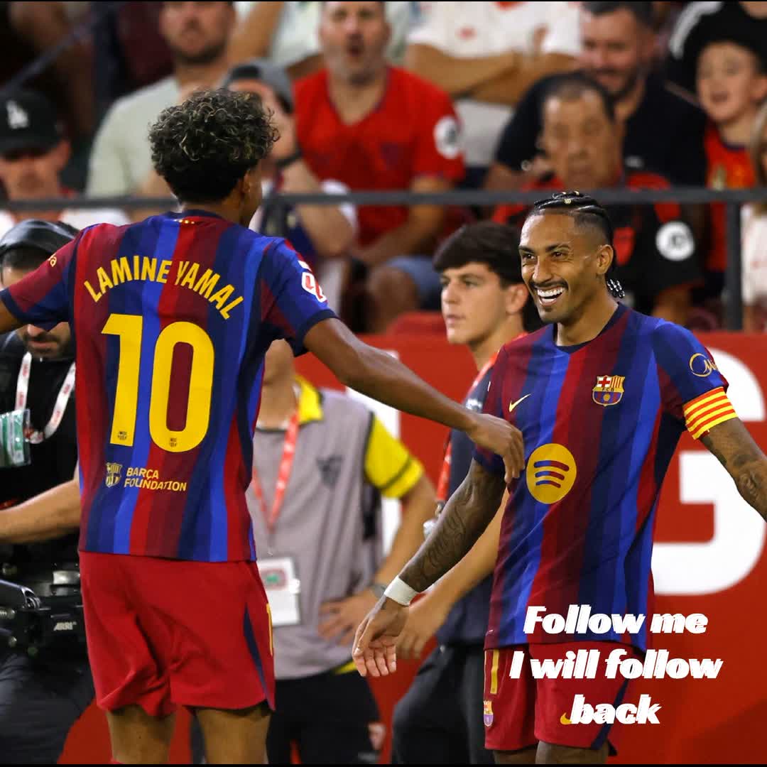 Post by Rezaul Karim: Raphinha hattrick fires perfect Barca to victory at Sevilla. @philippe.sommer @freyagoddess446 @oluwaisinvolve...