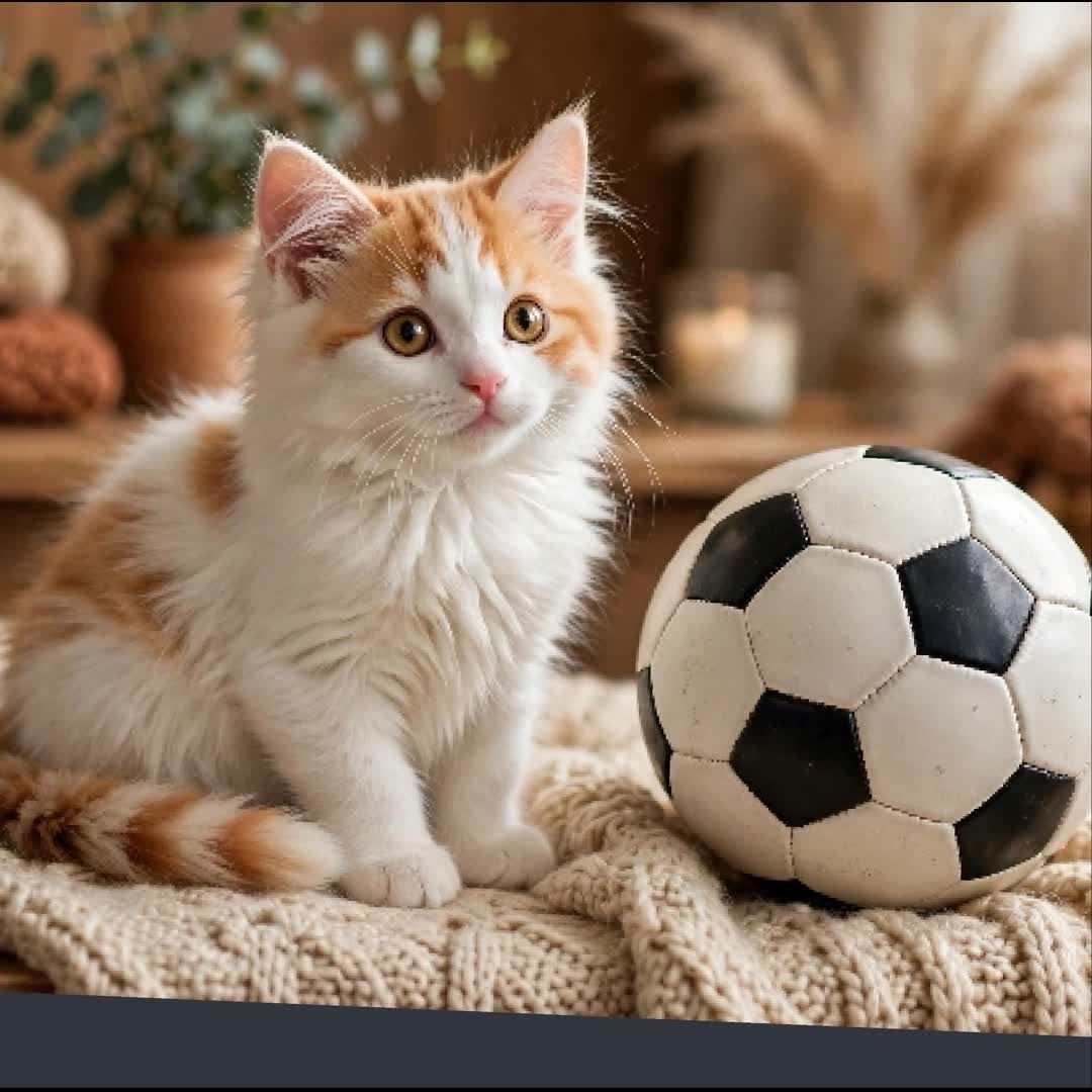 Post by mobarokmobarok633 Mobarok: My cute partner 😇😊#cat #cute #football #buzzer #catlover #viral #foryou