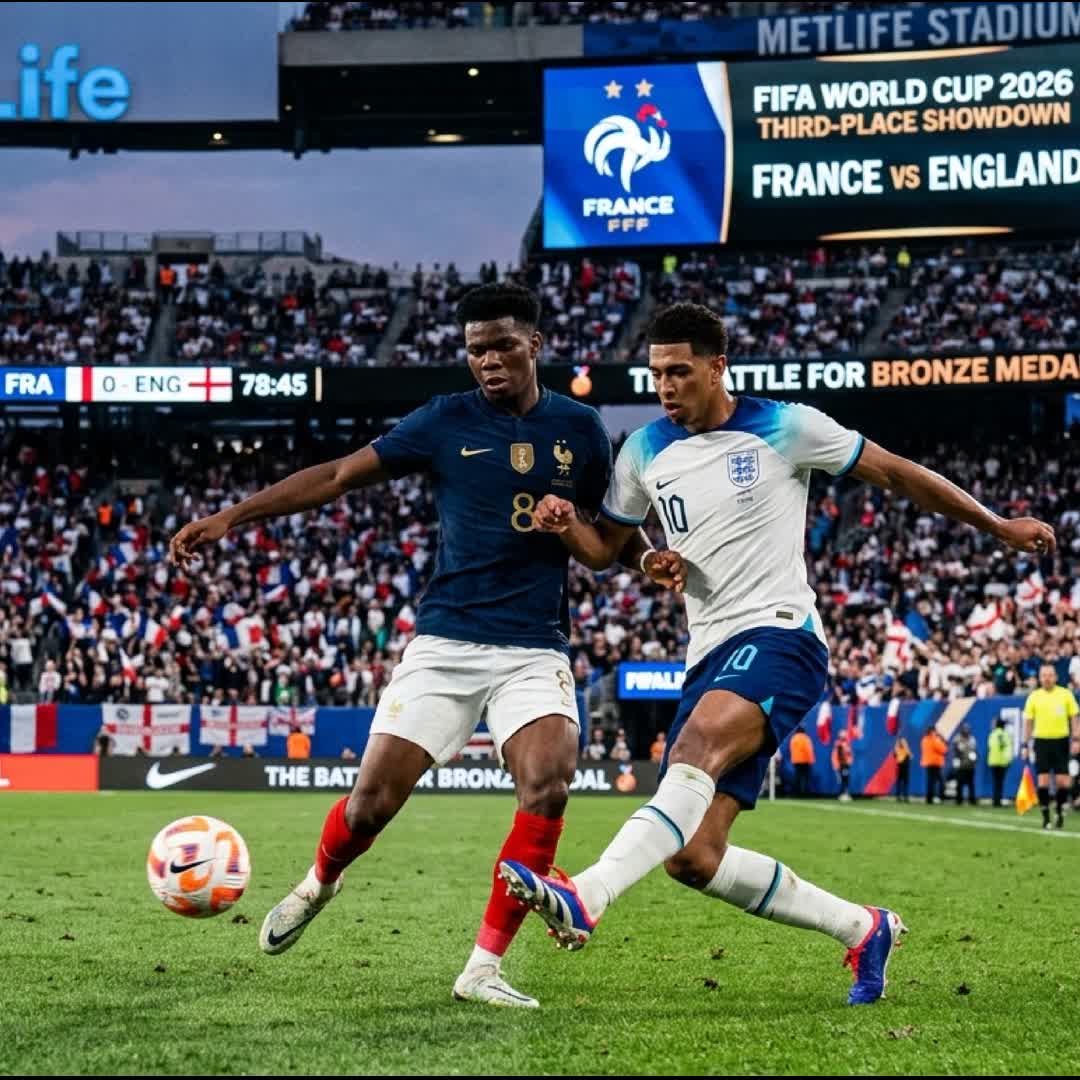 Post by MN Tuke: 🏆🔥 THIRD-PLACE SHOWDOWN! 🔥🏆 🇫🇷 France vs England 🏴 A battle for pride, passion, and a place on the World Cup...