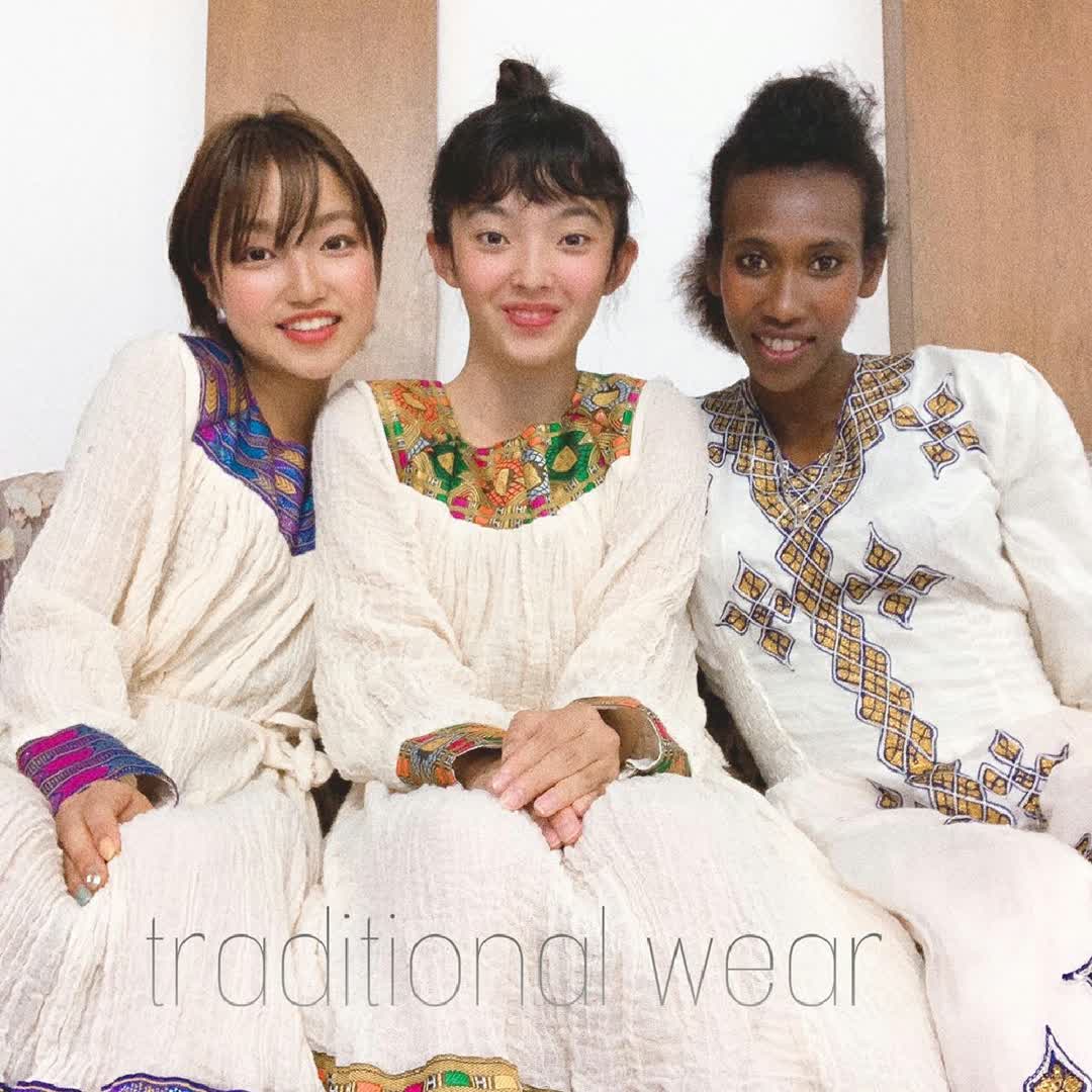 Post by Tourist Goobe: #Ethiopan athletic#Japanesse#wearing traditional clothes! @ephremab @enlignebusiness @biniyamdese807...