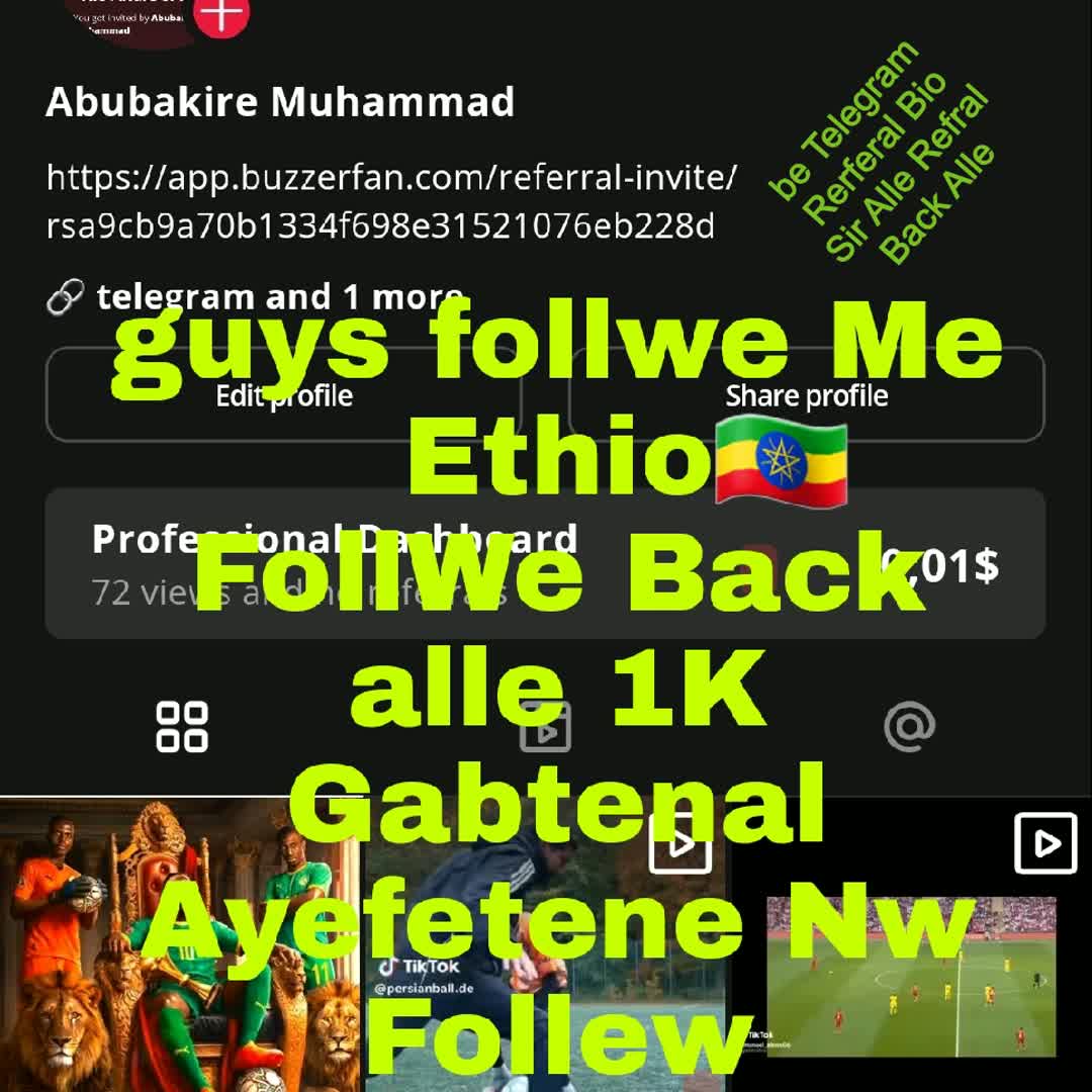 Post by Abubakire Muhammad: @abdisageetuu @michaeltadese68 @abebetollan @ebsaabdi12345 @gezahgnkaka @abela21 @simba24 @kedirs @yalemtarikkahli...