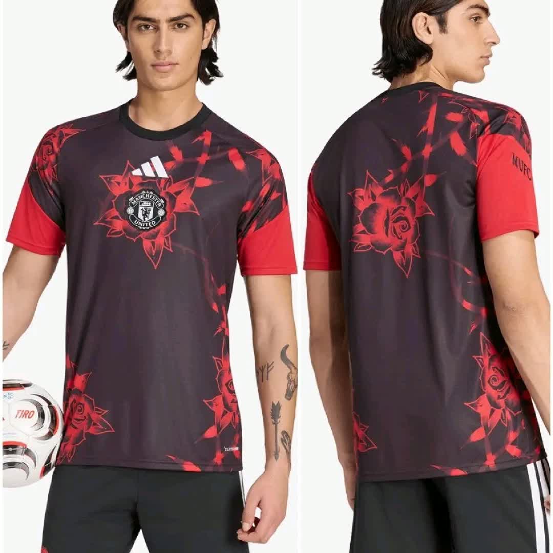 Post by Hashim mohammednur: Manchester united pre-match home kit for next season — Leaked Design 🥰✅️ @tesfatadesse2017 @sport.365 @stefano...