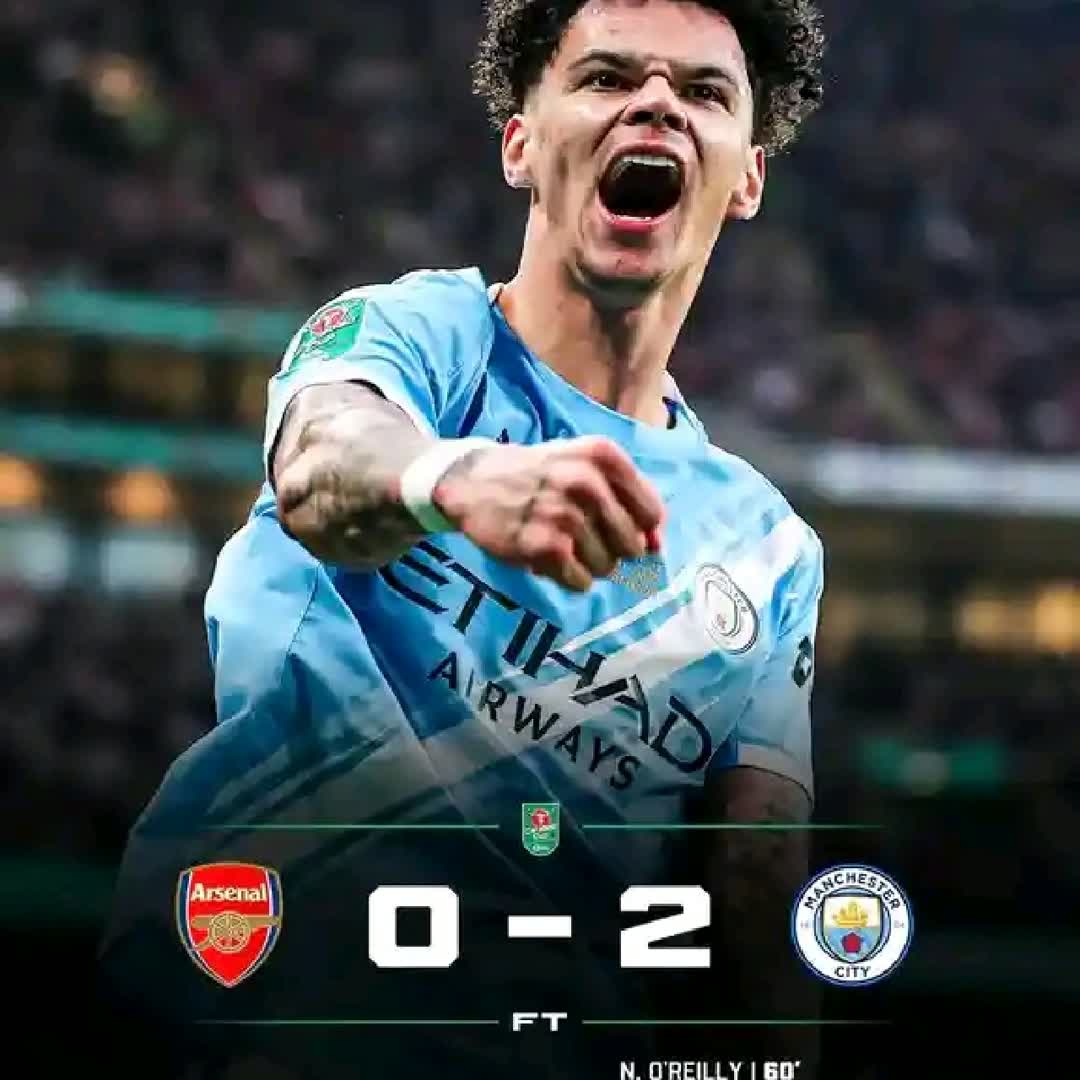 Post by Anas Mohammed: Winner carabao cup the citizens