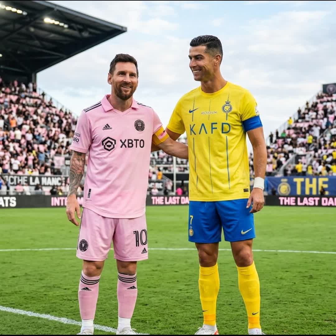 Post by Joelison Thina: 🔥 The never-ending debate! Who is the real GOAT of football? ❤️ Lionel Messi 👍 Cristiano Ronaldo Comment your...