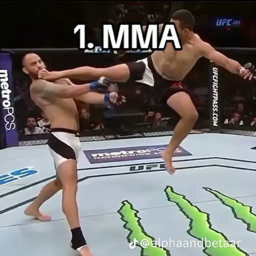Post by Ahmed Moha: Fighting sport type 1 MMA #buzzer #viral #fyp #sports