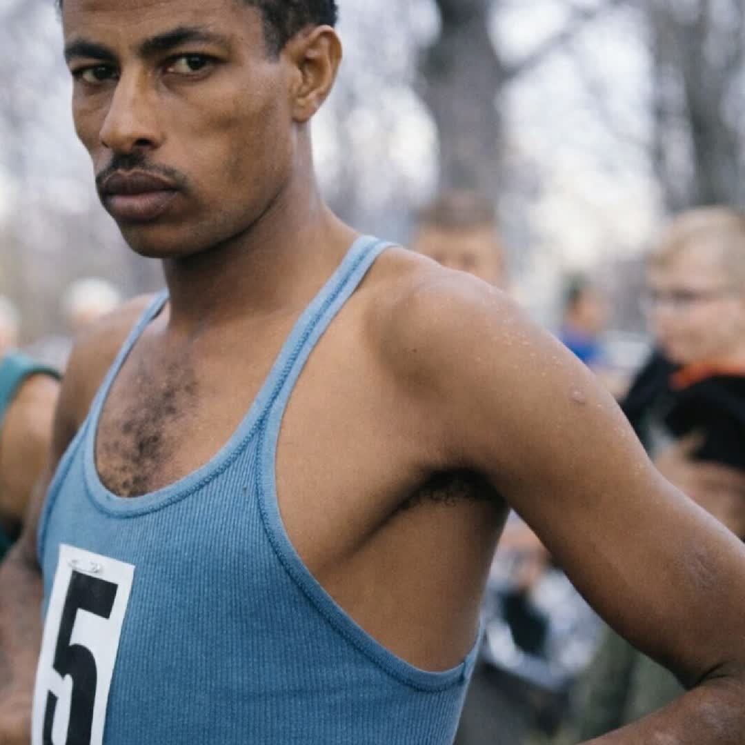 Post by Abdepa Seid: #Barefoot #AbebeBikila #He is #the first🥇 #runner recorded for Ethiopian Hero💪💪💪💪💪 #buzzer...