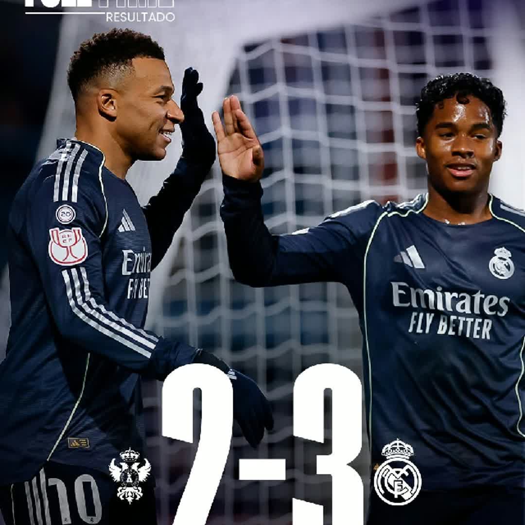 Post by Ifeanyi Ezeugo: 🏁 FT: CF Talavera 2-3 Real Madrid C.F. ⚽ 41' Kylian Mbappé (p.) ⚽ 45'+1' Manu Farrando (o.g.) ⚽ 80' Nahuel ⚽ 88'...