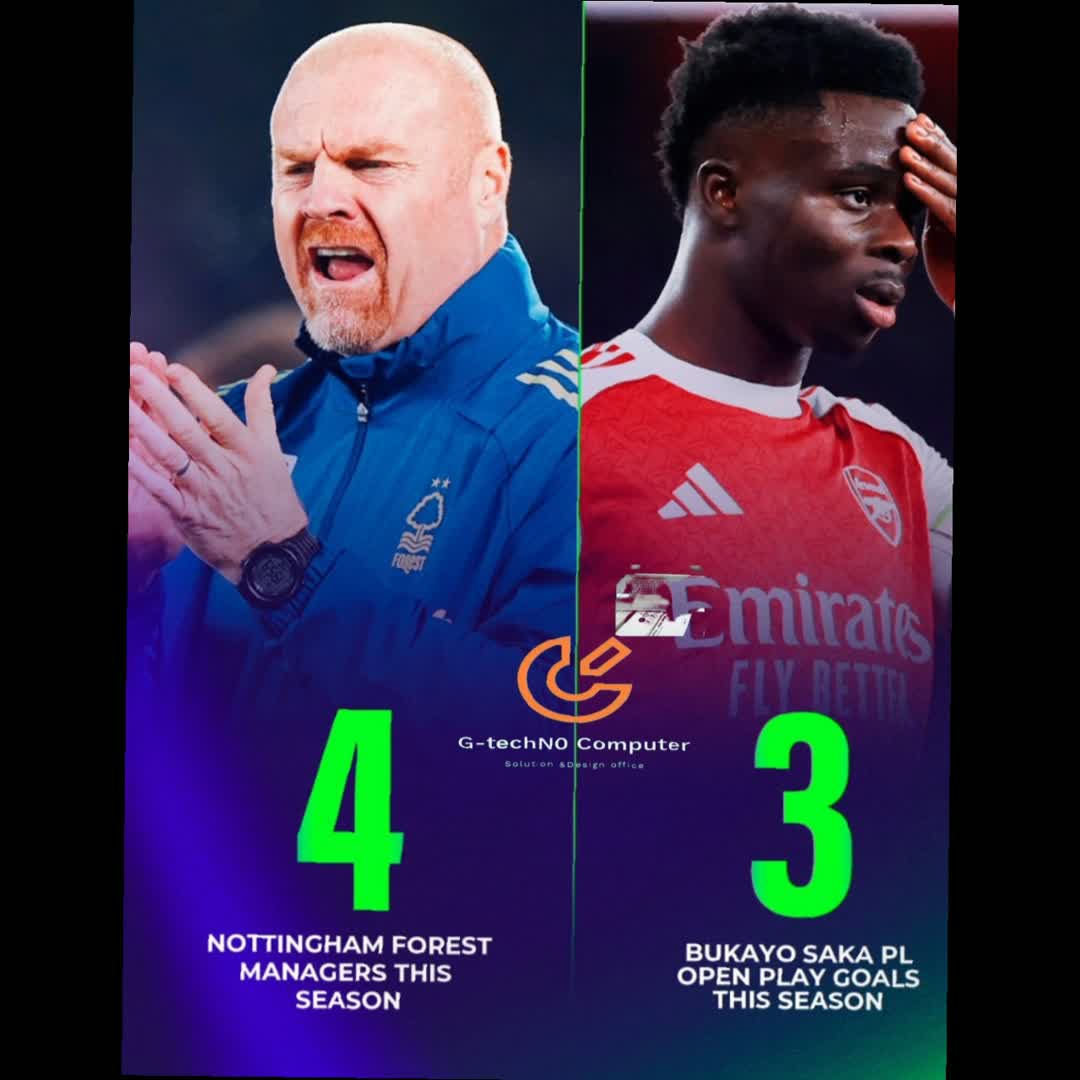 Post by Gashaw Beyene: G-techN0 Nottingham Forest is currently leading Bukayo Saka 4-3 in the "Managers vs. Open Play Goals" category this...