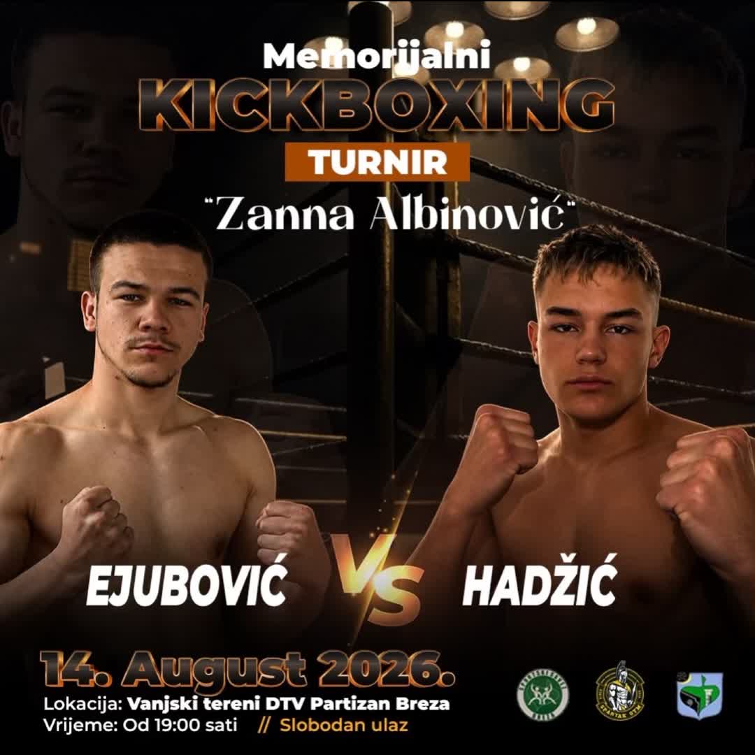 Post by Spartak Gym: 🔴 Ernad Ejubović iz Kick Box Kluba Hadžići ukrstit će rukavice sa 🔵 Harisom Hadžićem iz Tom Cat Team-a Tuzla. 🔥...
