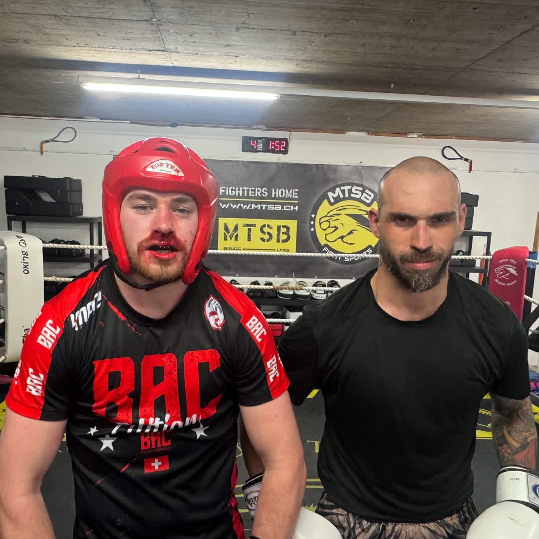 Post by Beni Osmanoski: My dogs ☄️☄️☄️ After hard sparing thay are on fire 🔥🔥