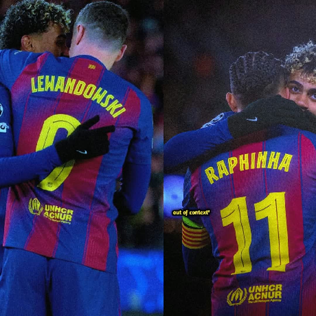 Post by Out Of Context²: - Yesterday, Lewandowski gave up taking the penalty kick and gave it to Lamine, but Lamine decided to give it to...