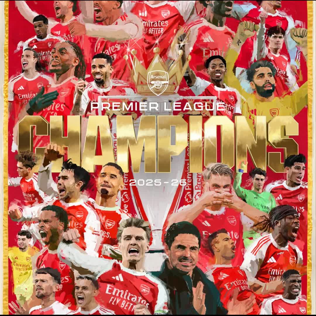 Post by bln Motivator: Arsenal are Champions of England !!! #sports #arsenal
