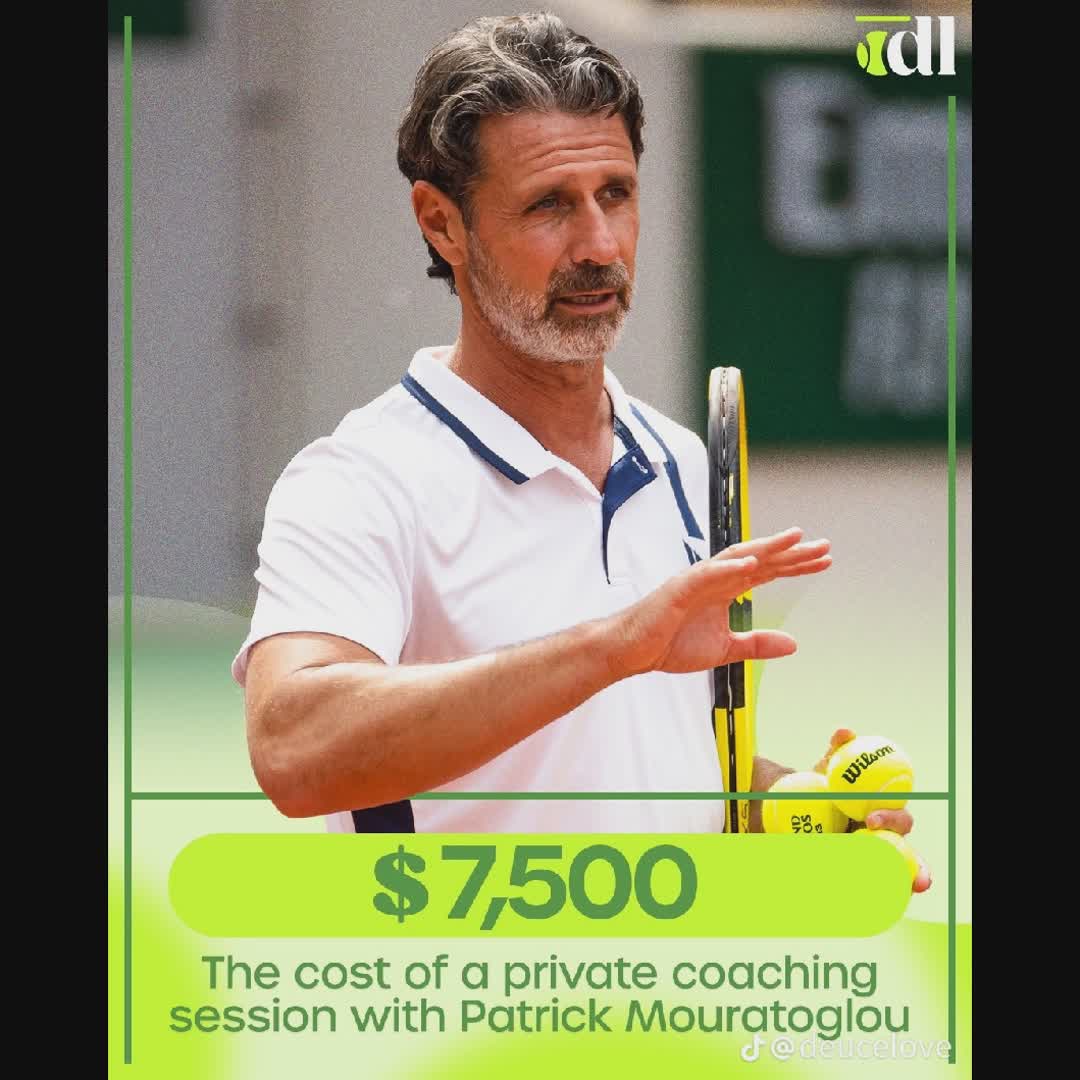 Post by Your daily hit of tennis memes,motivation and fun: You dropping 7,500$ on a lesson with Mouratoglou?