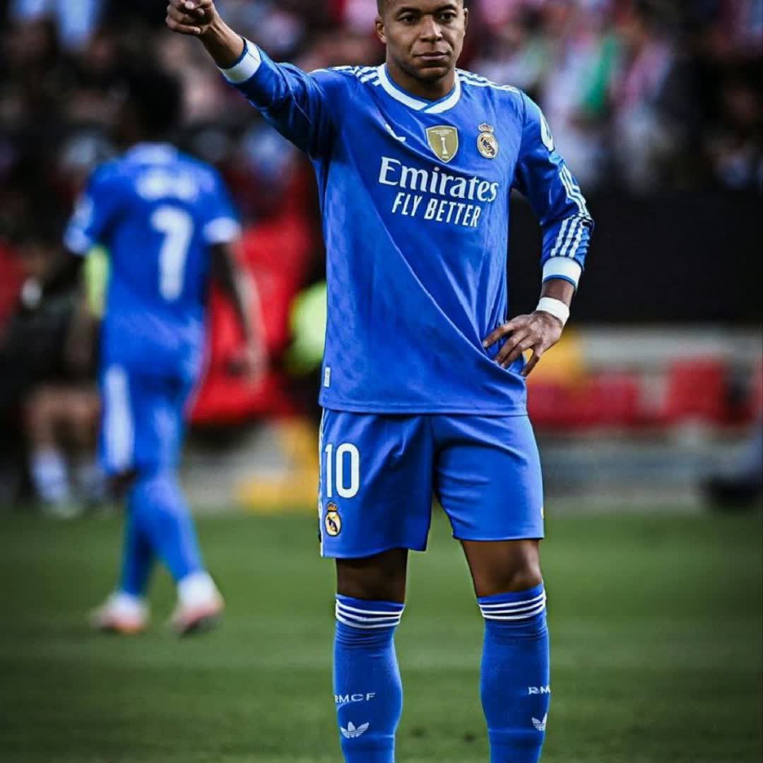 Post by Football Live 24/7: Kylian Mbappé reaches 70 goals for Real Madrid.