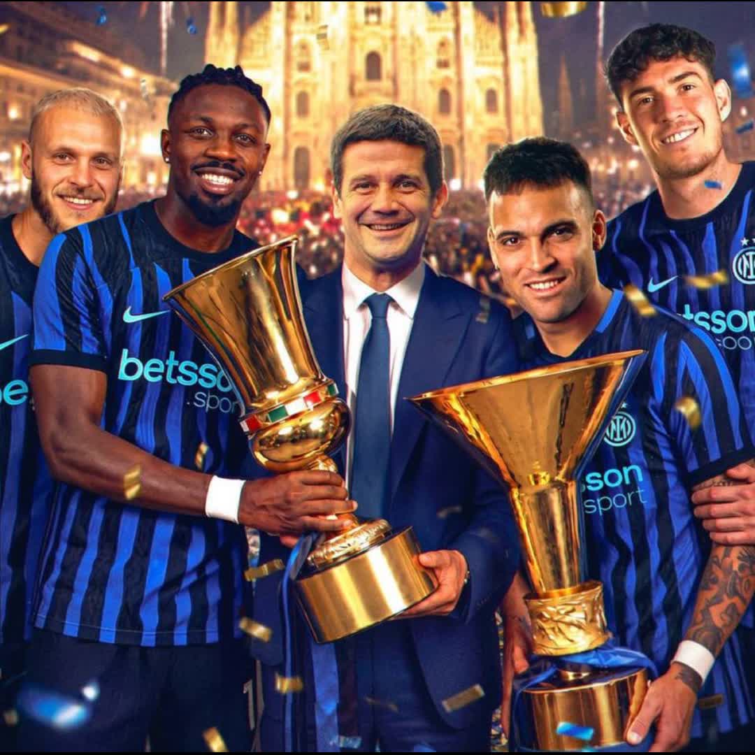 Post by Echo Buzz: 🚨 𝐈𝐍𝐓𝐄𝐑 𝐂𝐎𝐌𝐏𝐋𝐄𝐓𝐄 𝐓𝐇𝐄 𝐃𝐎𝐔𝐁𝐋𝐄 🏆🏆 🏆 Serie A 🏆 Coppa Italia It’s the first time since 2017/18...