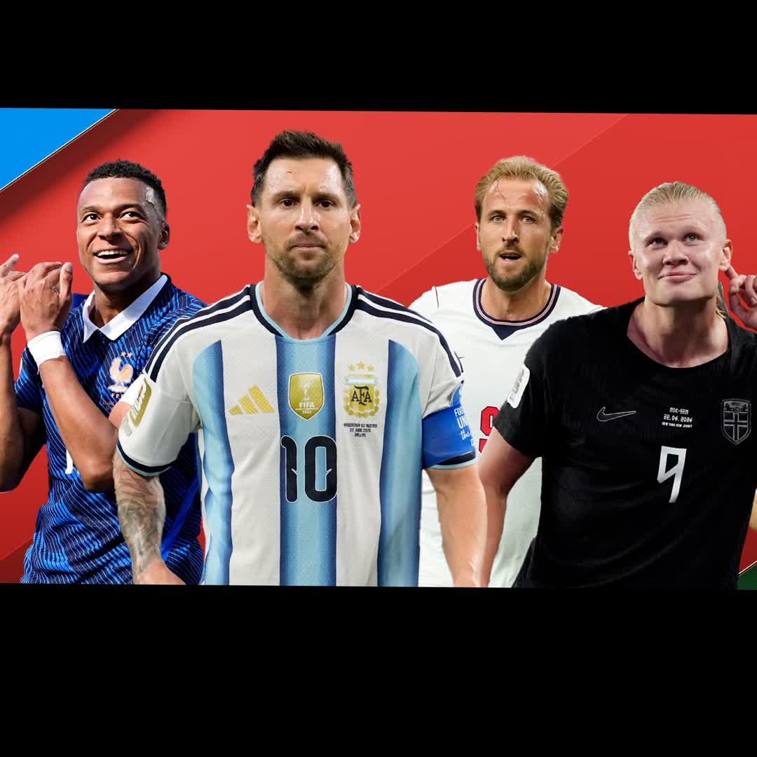 Post by Desire Sports: World Cup 2026 Golden Boot race: Lionel Messi, Kylian Mbappe, Erling Haaland and Harry Kane in epic battle to be top...