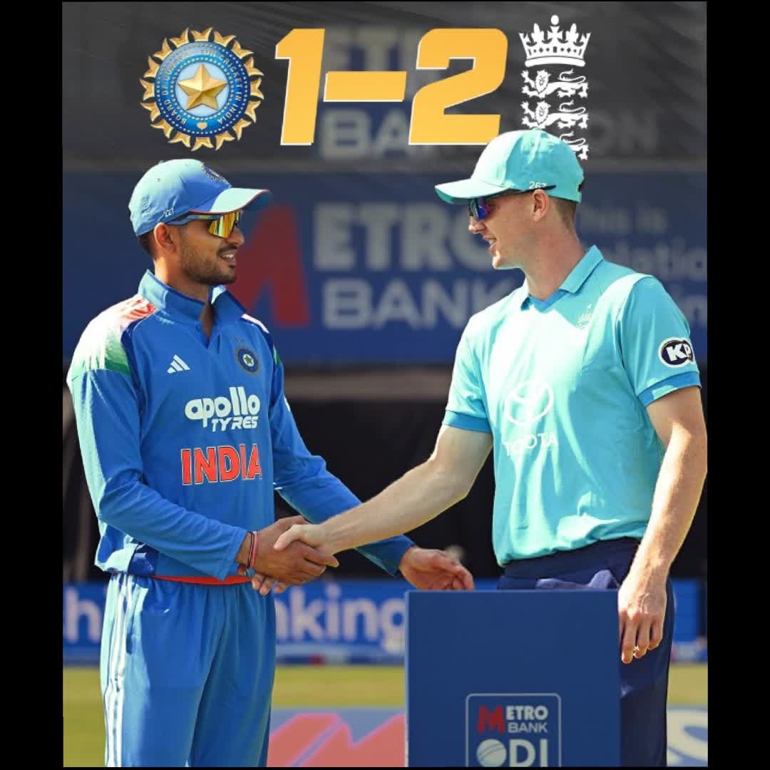 Post by Cricket Circle: England clinch the 3-match ODI series against India with a 2-1 victory. 🏏