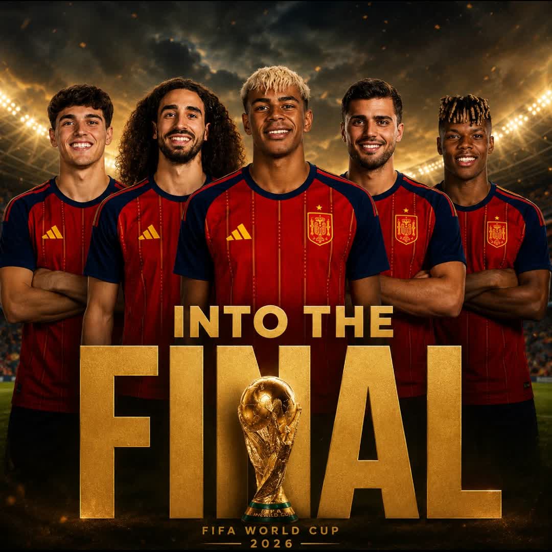 Post by Cricket Circle: Spain are through to the FIFA World Cup 2026 Final after another statement performance. 90 minutes now separate...