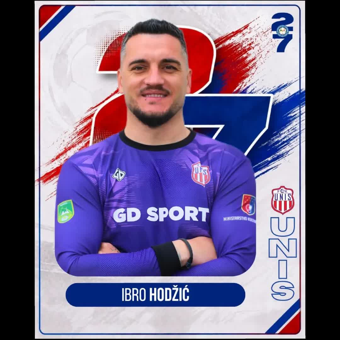 Post by Fudbalski klub UNIS: Krećemo u nove pobjede s kapitenom na čelu. 🫡 Naš čuvar mreže i lider ekipe, Ibro Hodžić, stavio je paraf na novi...