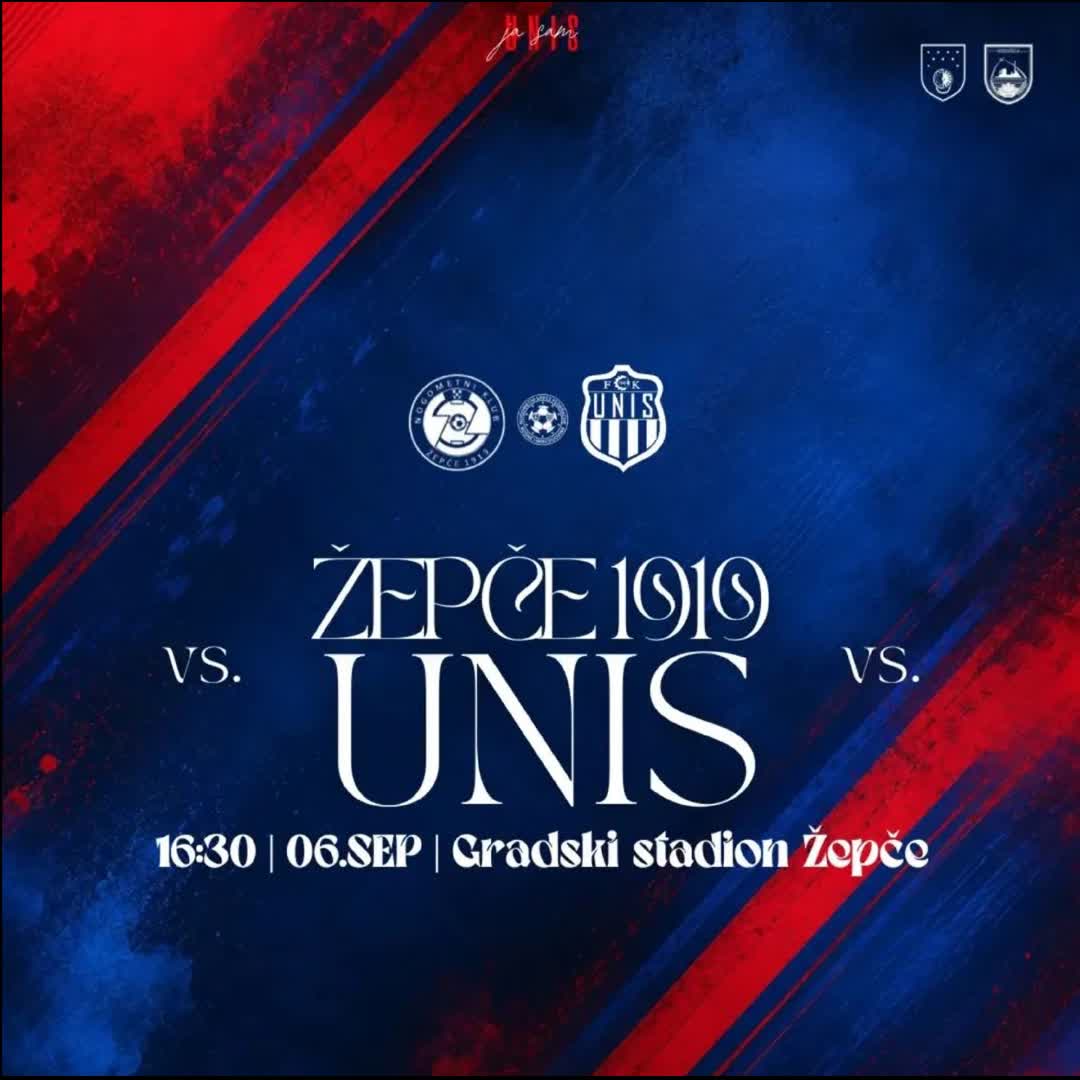 Post by Fudbalski klub UNIS: Nakon što smo u prvom domaćinstvu sezone zajedno proslavili prvu pobjedu, UNIS nastavlja prvenstvenu borbu. 🔴🔵 U...